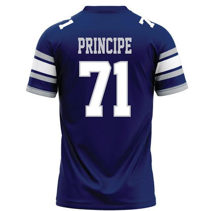 Rice - NCAA Football : Cole Principe - Blue Football Jersey-1