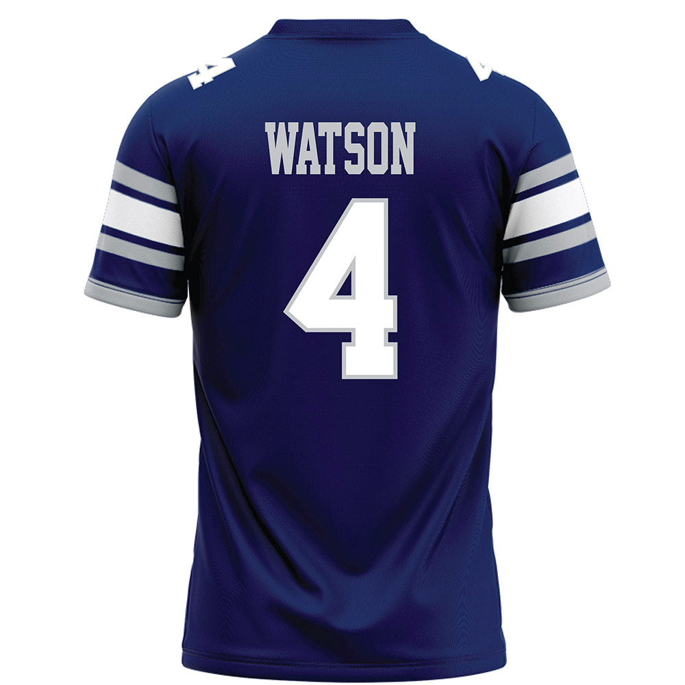Rice - NCAA Football : Tariq Watson - Blue Football Jersey-1