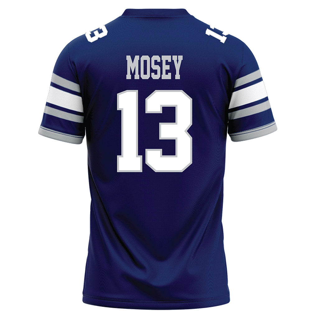 Rice - NCAA Football : Maxwell Mosey - Blue Football Jersey-1