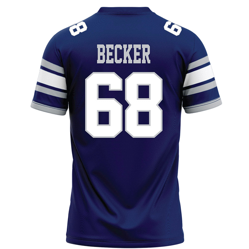 Rice - NCAA Football : Scott Becker - Blue Football Jersey-1