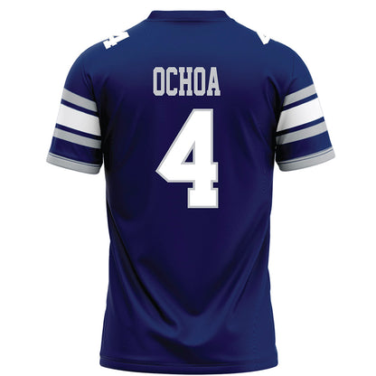 Rice - NCAA Football : Gael Ochoa - Blue Football Jersey-1
