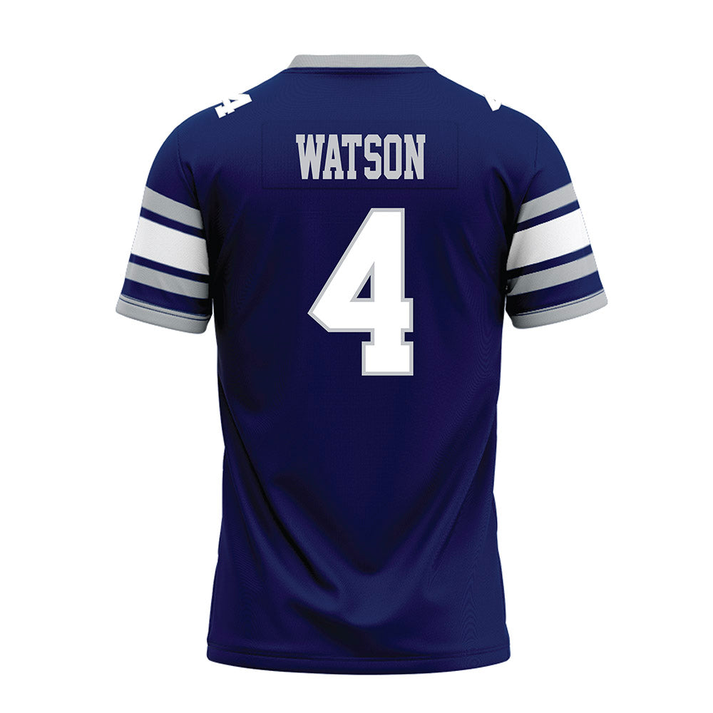 Rice - NCAA Football : Tariq Watson - Blue Premium Football Jersey-1