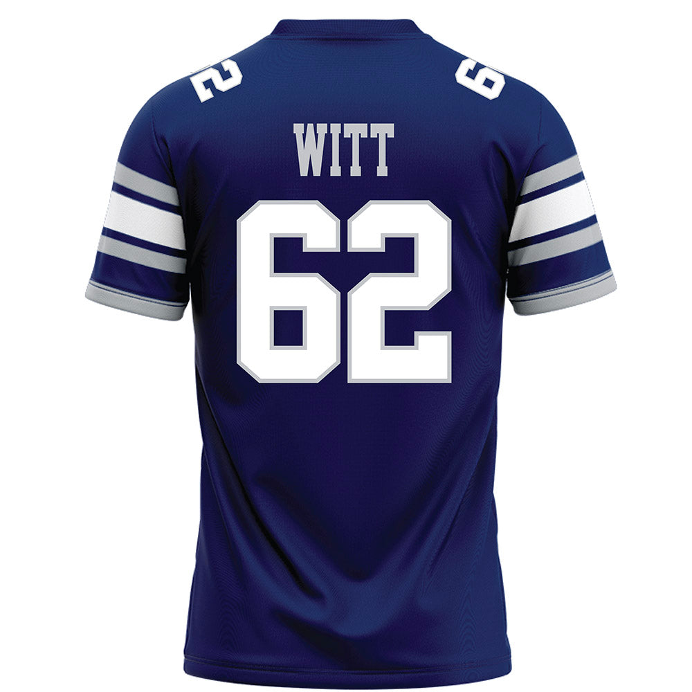 Rice - NCAA Football : Cullen Witt - Blue Football Jersey-1