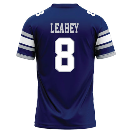 Rice - NCAA Football : Colin Leahey - Blue Football Jersey-1