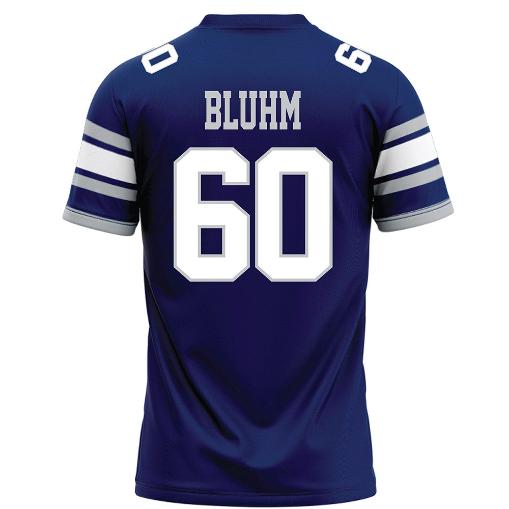 Rice - NCAA Football : Leo Bluhm - Blue Football Jersey-1