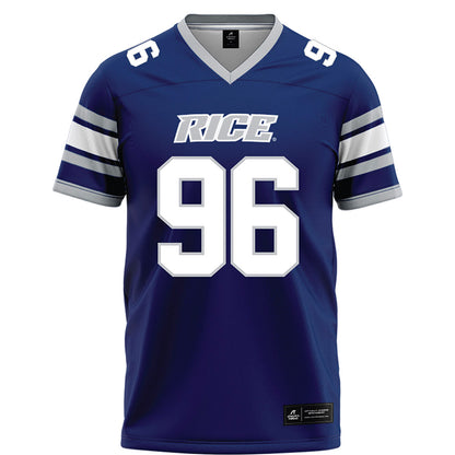 Rice - NCAA Football : Dillan Botts - Blue Football Jersey-0