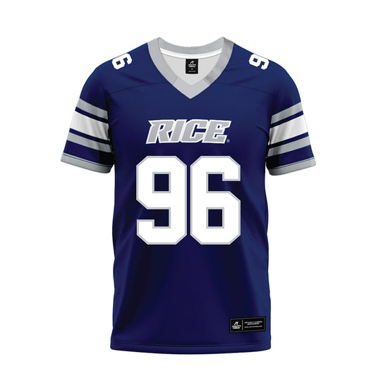 Rice - NCAA Football : Dillan Botts - Blue Premium Football Jersey-0