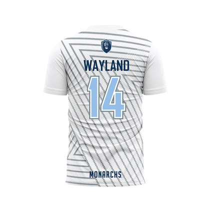 Old Dominion - NCAA Men's Soccer : Micah Wayland - White Soccer Jersey
