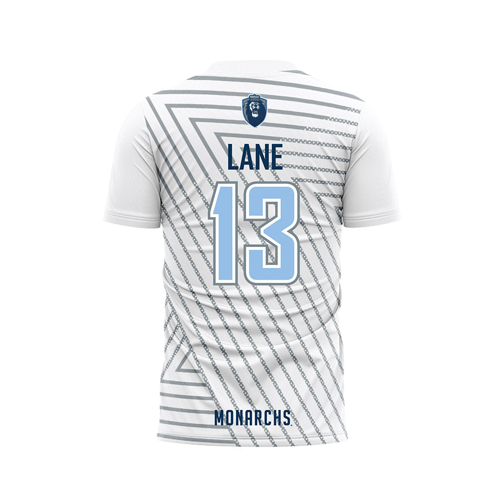 Old Dominion - NCAA Men's Soccer : Jake Lane - White Soccer Jersey-1