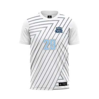 Old Dominion - NCAA Men's Soccer : Maximilian Graf - White Soccer Jersey-0