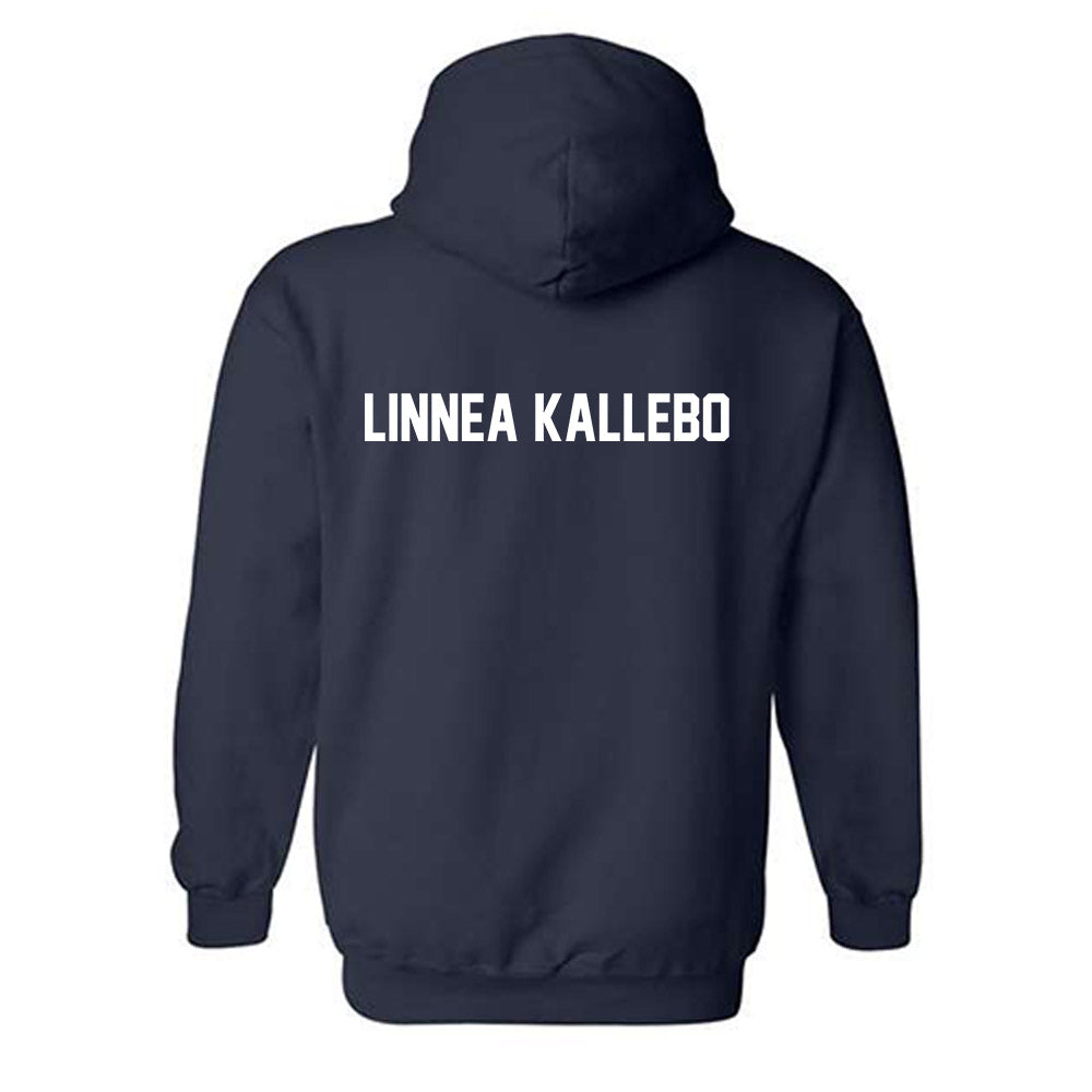 Old Dominion - NCAA Women's Swimming : Linnea Kallebo - Classic Shersey Hooded Sweatshirt-1