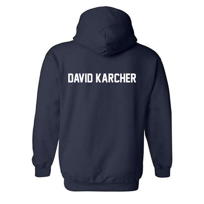 Old Dominion - NCAA Men's Sailing : David Karcher - Classic Shersey Hooded Sweatshirt-1