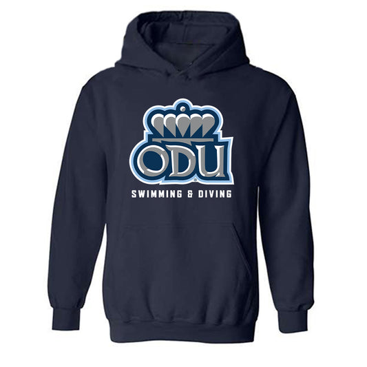 Old Dominion - NCAA Men's Swimming & Diving : Ben Schattenberg - Classic Shersey Hooded Sweatshirt-0