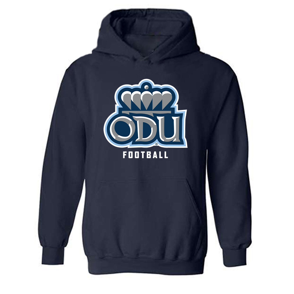Old Dominion - NCAA Football : LeDarrion Menter - Classic Shersey Hooded Sweatshirt-0