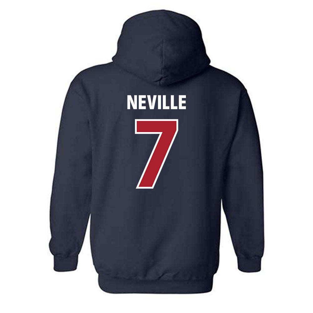 Dallas Baptist - NCAA Baseball : Cooper Neville - Classic Shersey Hooded Sweatshirt-1