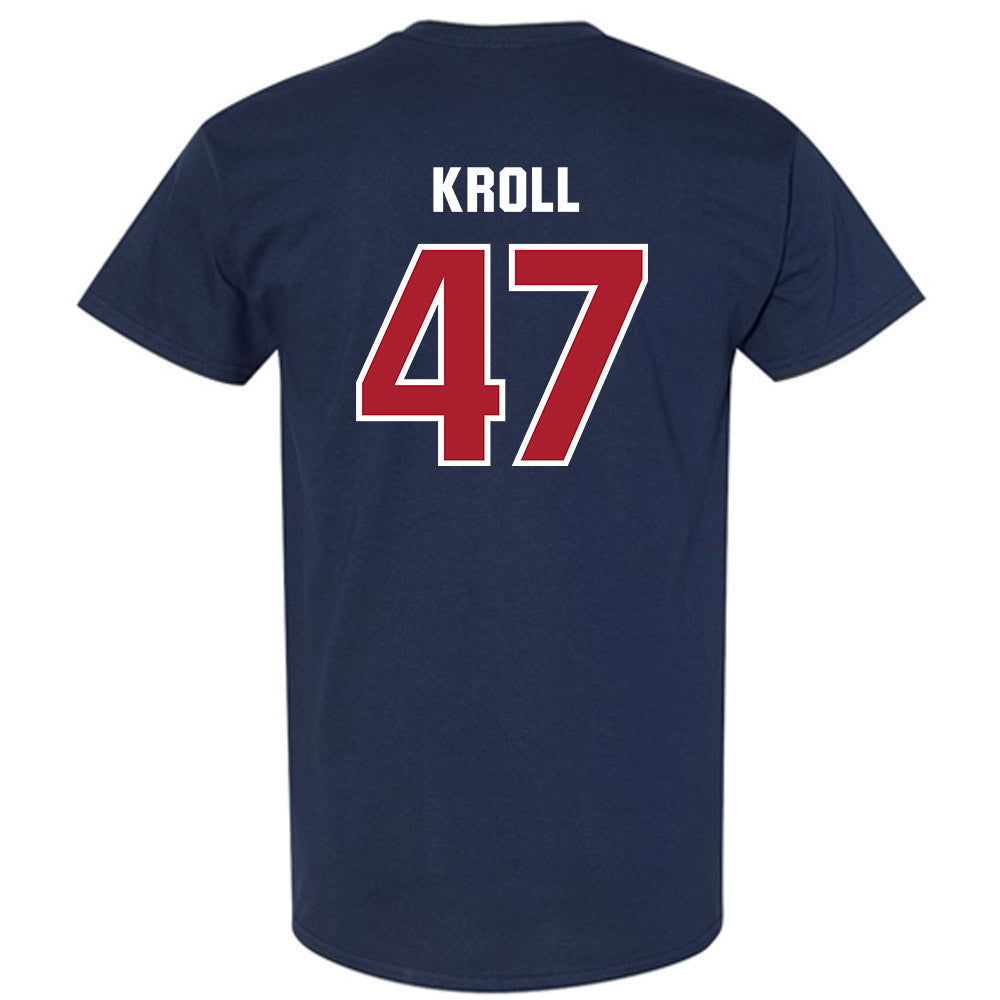 Dallas Baptist - NCAA Baseball : Athan Kroll - Classic Shersey T-Shirt-1