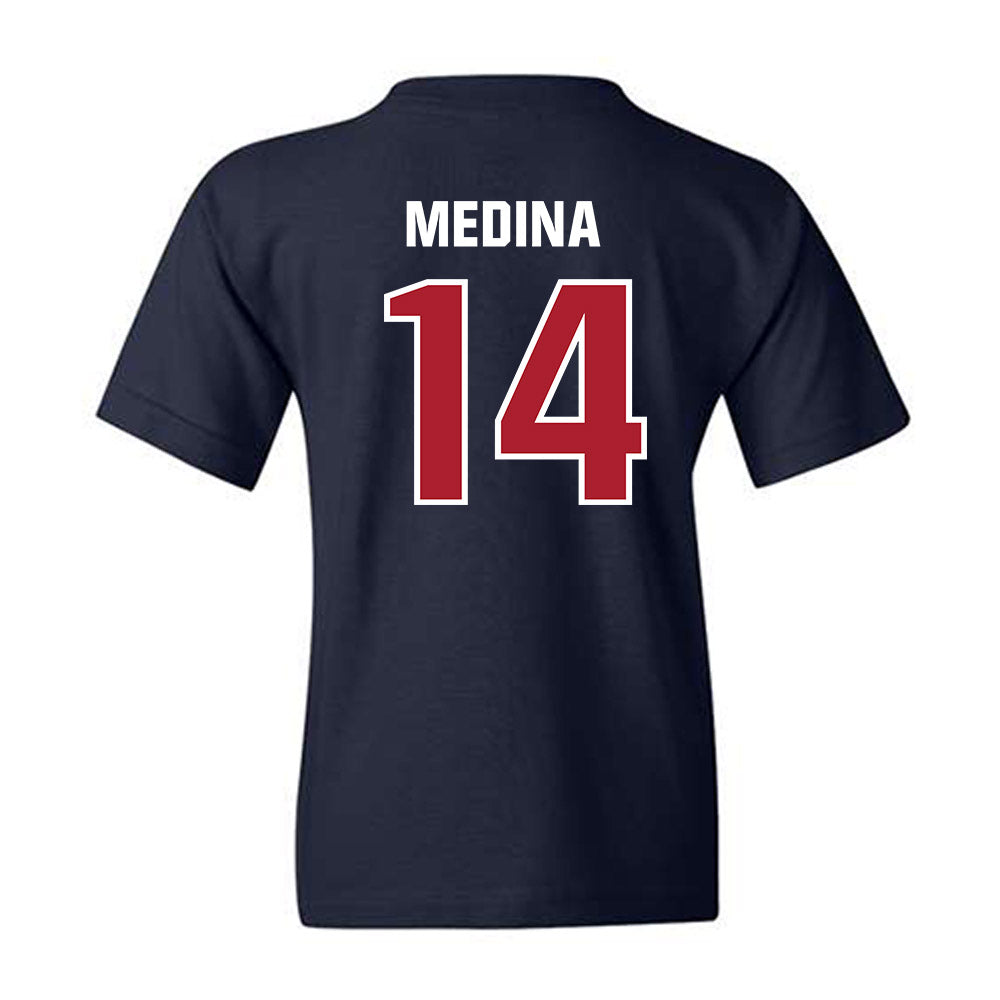 Dallas Baptist - NCAA Women's Soccer : Isabella Medina - Classic Shersey Youth T-Shirt-1