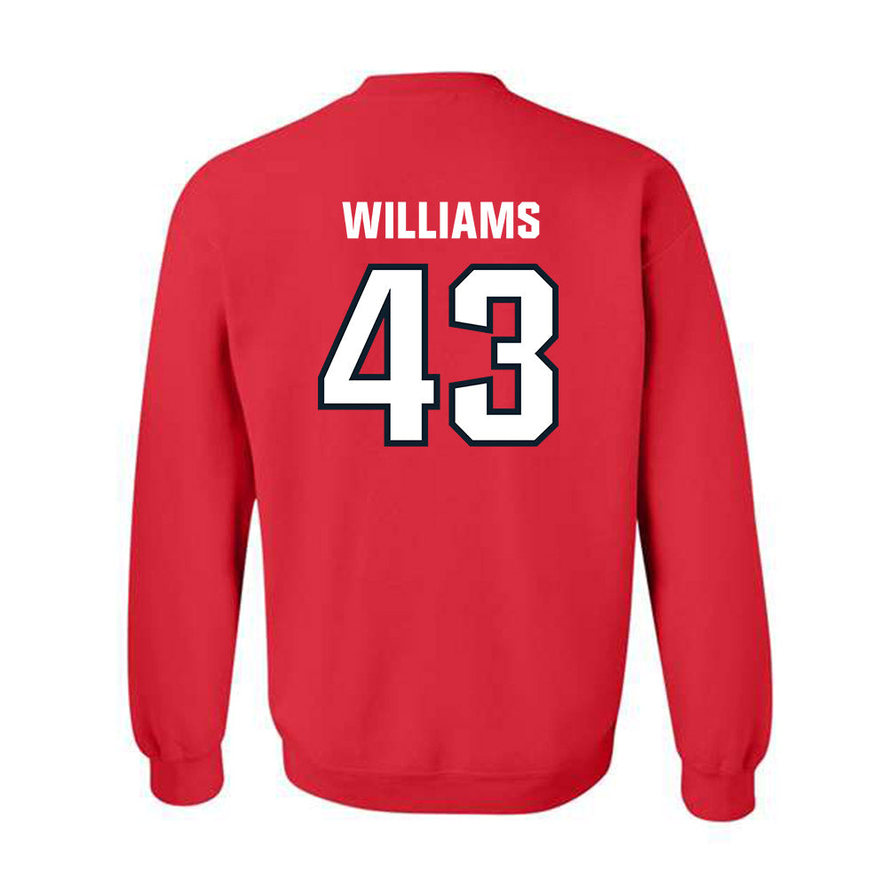 Dallas Baptist - NCAA Baseball : Miles Williams - Classic Shersey Crewneck Sweatshirt-1