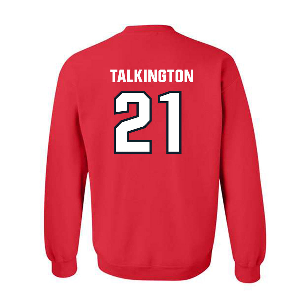 Dallas Baptist - NCAA Women's Soccer : Madeline Talkington - Crewneck Sweatshirt-1