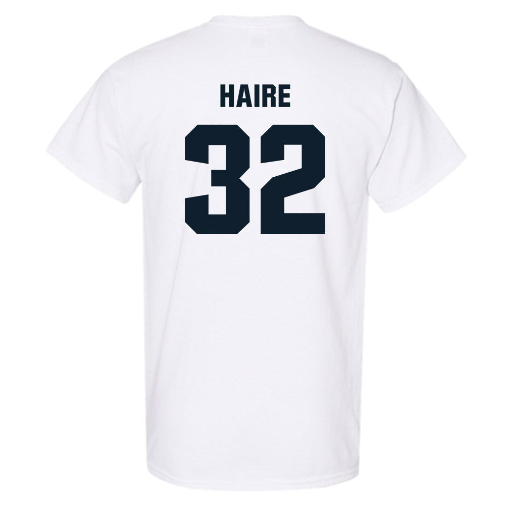 Dallas Baptist - NCAA Men's Basketball : Justin Haire - T-Shirt-1