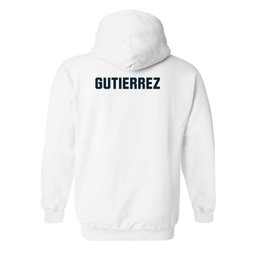 Dallas Baptist - NCAA Women's Track & Field : Libni Gutierrez - Hooded Sweatshirt-1