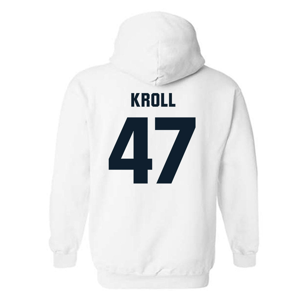 Dallas Baptist - NCAA Baseball : Athan Kroll - Hooded Sweatshirt-1