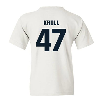 Dallas Baptist - NCAA Baseball : Athan Kroll - Youth T-Shirt-1