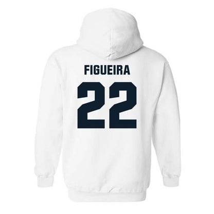 Dallas Baptist - NCAA Men's Basketball : Daniel Figueira - Hooded Sweatshirt-1