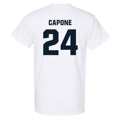 Dallas Baptist - NCAA Men's Tennis : Zach Capone - T-Shirt-1
