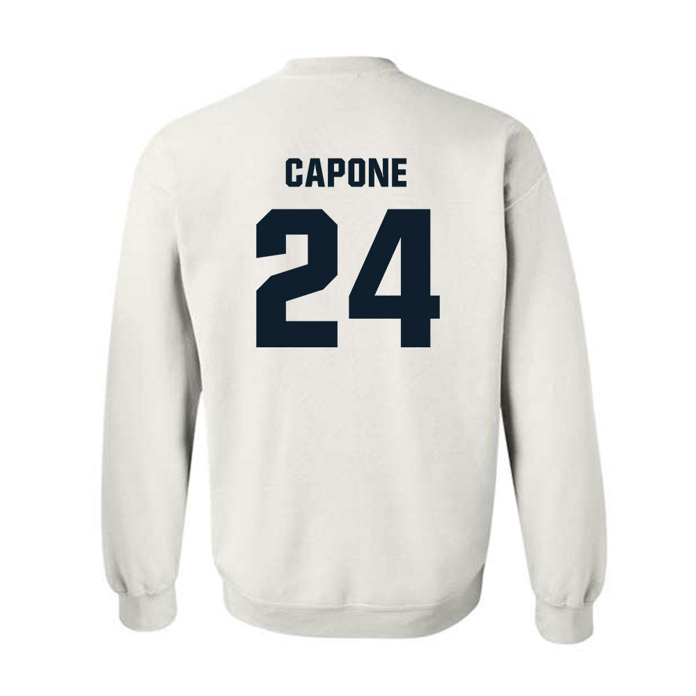 Dallas Baptist - NCAA Men's Tennis : Zach Capone - Crewneck Sweatshirt-1
