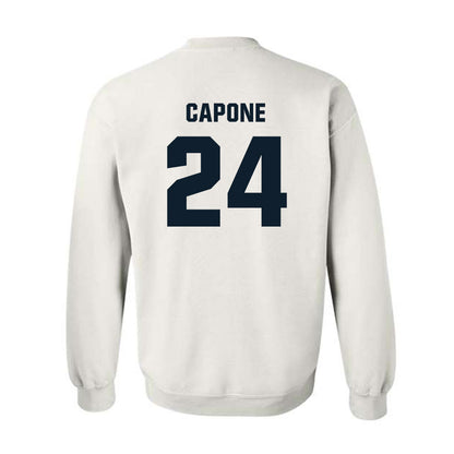 Dallas Baptist - NCAA Men's Tennis : Zach Capone - Crewneck Sweatshirt-1
