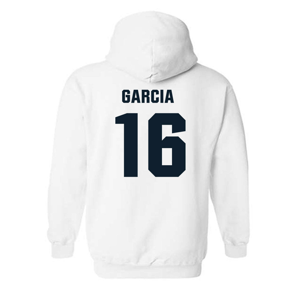 Dallas Baptist - NCAA Men's Ice Hockey : Arturo Garcia - Hooded Sweatshirt-1
