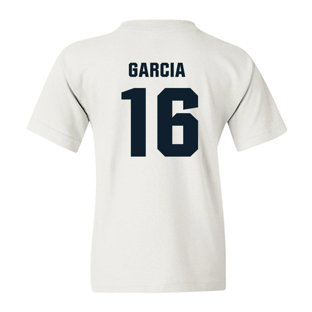 Dallas Baptist - NCAA Men's Ice Hockey : Arturo Garcia - Youth T-Shirt-1