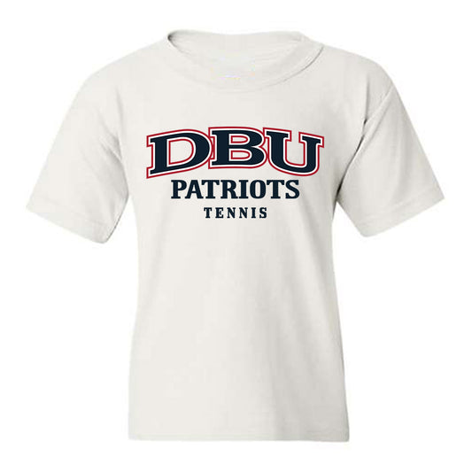 Dallas Baptist - NCAA Men's Tennis : Edgar Mayorga - Youth T-Shirt-0