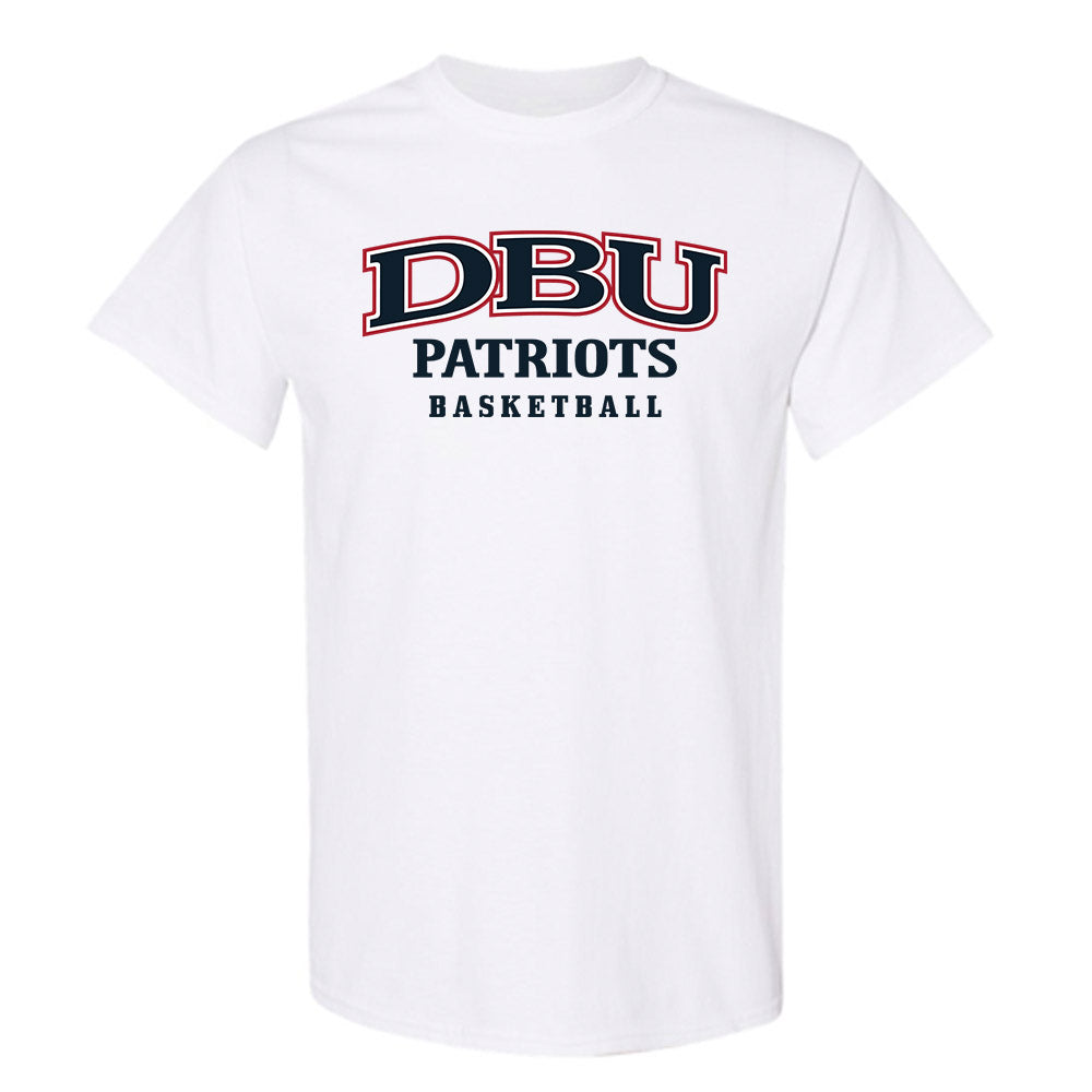 Dallas Baptist - NCAA Men's Basketball : Daniel Figueira - T-Shirt-0