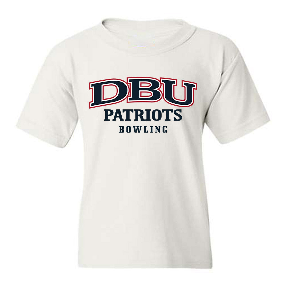 Dallas Baptist - NCAA Women's Bowling : Travis Sorola - Youth T-Shirt-0