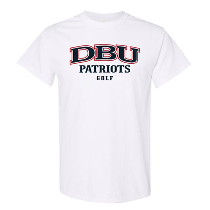 Dallas Baptist - NCAA Men's Golf : Brecken Franklin - T-Shirt-0