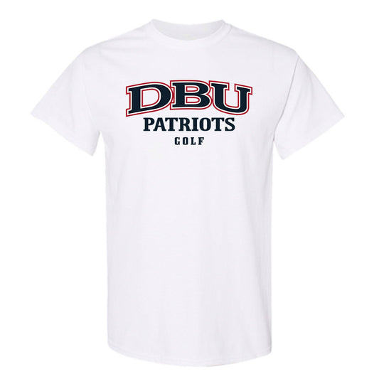 Dallas Baptist - NCAA Men's Golf : Brecken Franklin - T-Shirt-0