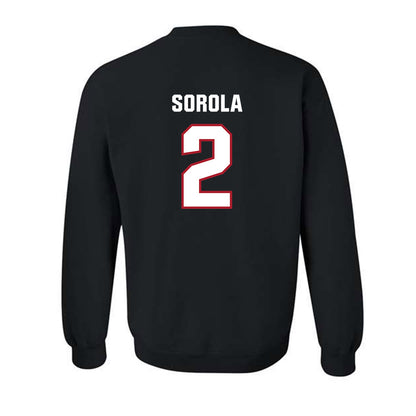 Dallas Baptist - NCAA Women's Bowling : Travis Sorola - Classic Shersey Crewneck Sweatshirt-1