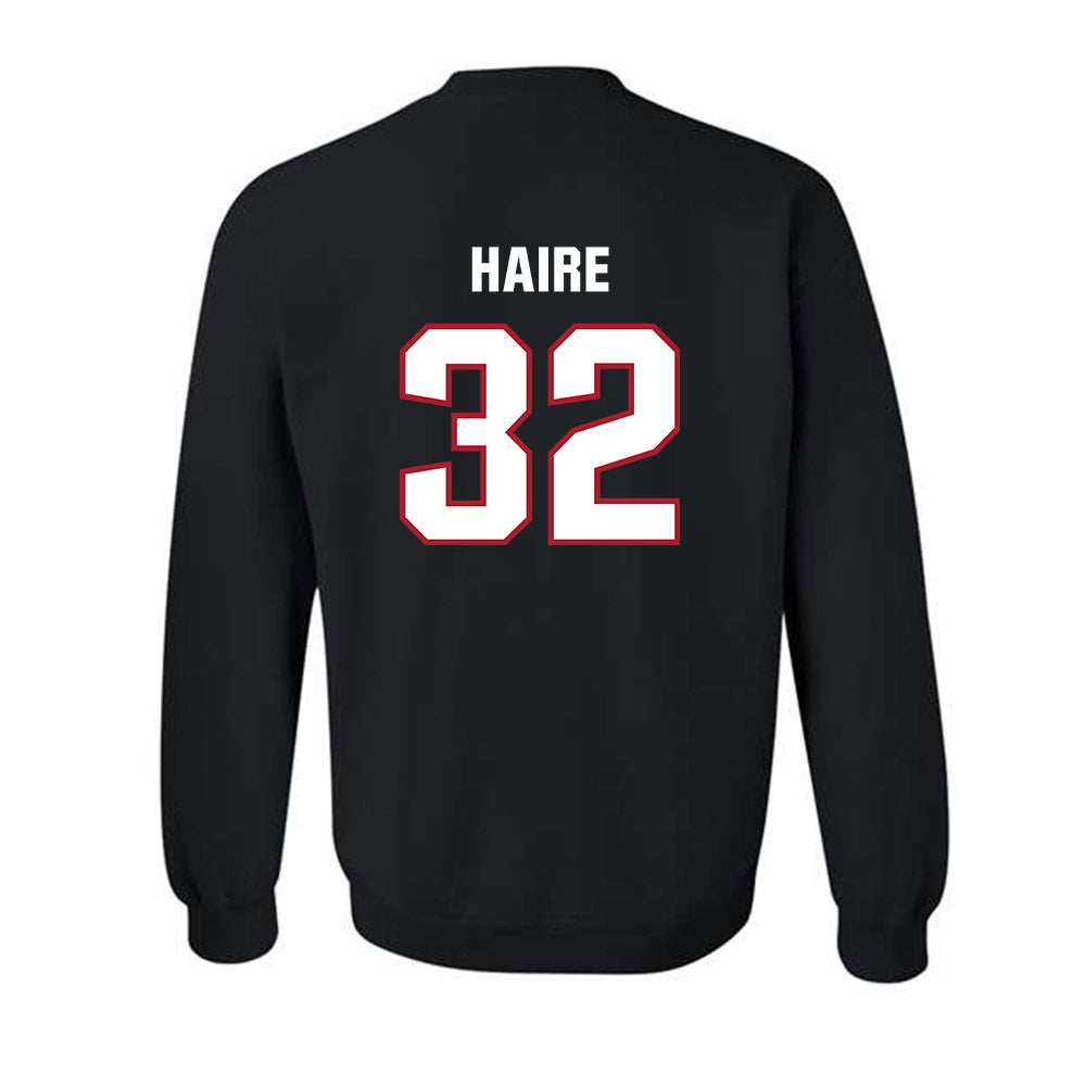Dallas Baptist - NCAA Men's Basketball : Justin Haire - Classic Shersey Crewneck Sweatshirt-1