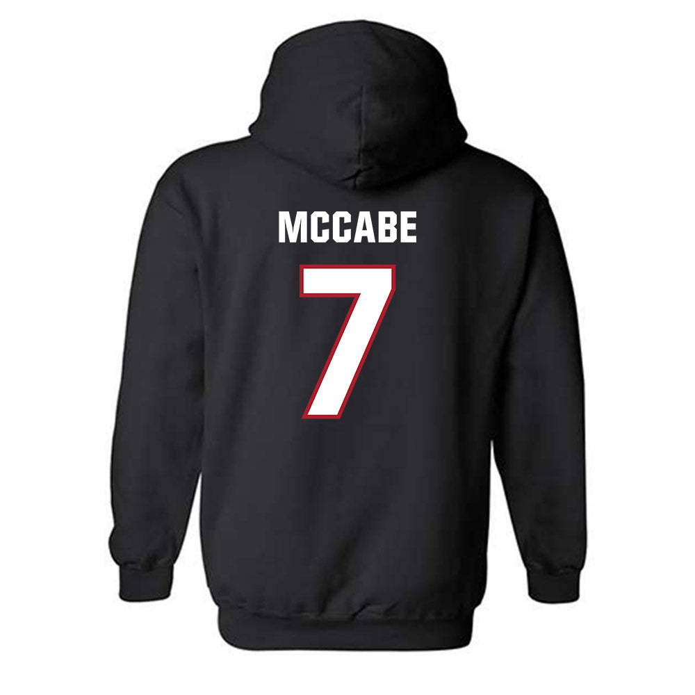 Dallas Baptist - NCAA Men's Basketball : Jackson McCabe - Classic Shersey Hooded Sweatshirt-1