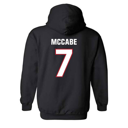 Dallas Baptist - NCAA Men's Basketball : Jackson McCabe - Classic Shersey Hooded Sweatshirt-1