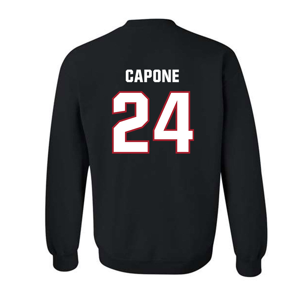 Dallas Baptist - NCAA Men's Tennis : Zach Capone - Classic Shersey Crewneck Sweatshirt-1