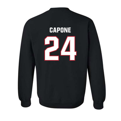 Dallas Baptist - NCAA Men's Tennis : Zach Capone - Classic Shersey Crewneck Sweatshirt-1