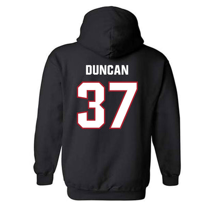 Dallas Baptist - NCAA Baseball : Avery Duncan - Classic Shersey Hooded Sweatshirt-1