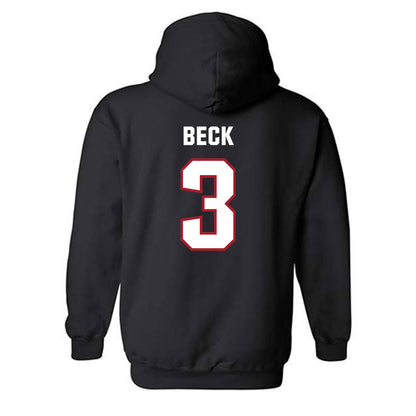 Dallas Baptist - NCAA Men's Soccer : Bryan Beck - Classic Shersey Hooded Sweatshirt-1