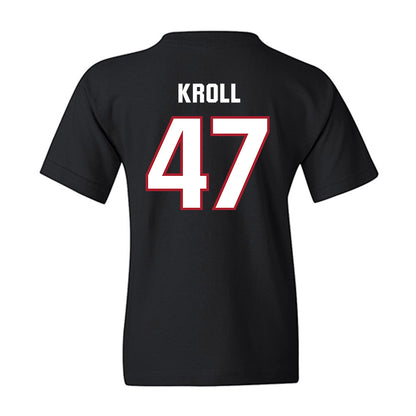 Dallas Baptist - NCAA Baseball : Athan Kroll - Classic Shersey Youth T-Shirt-1