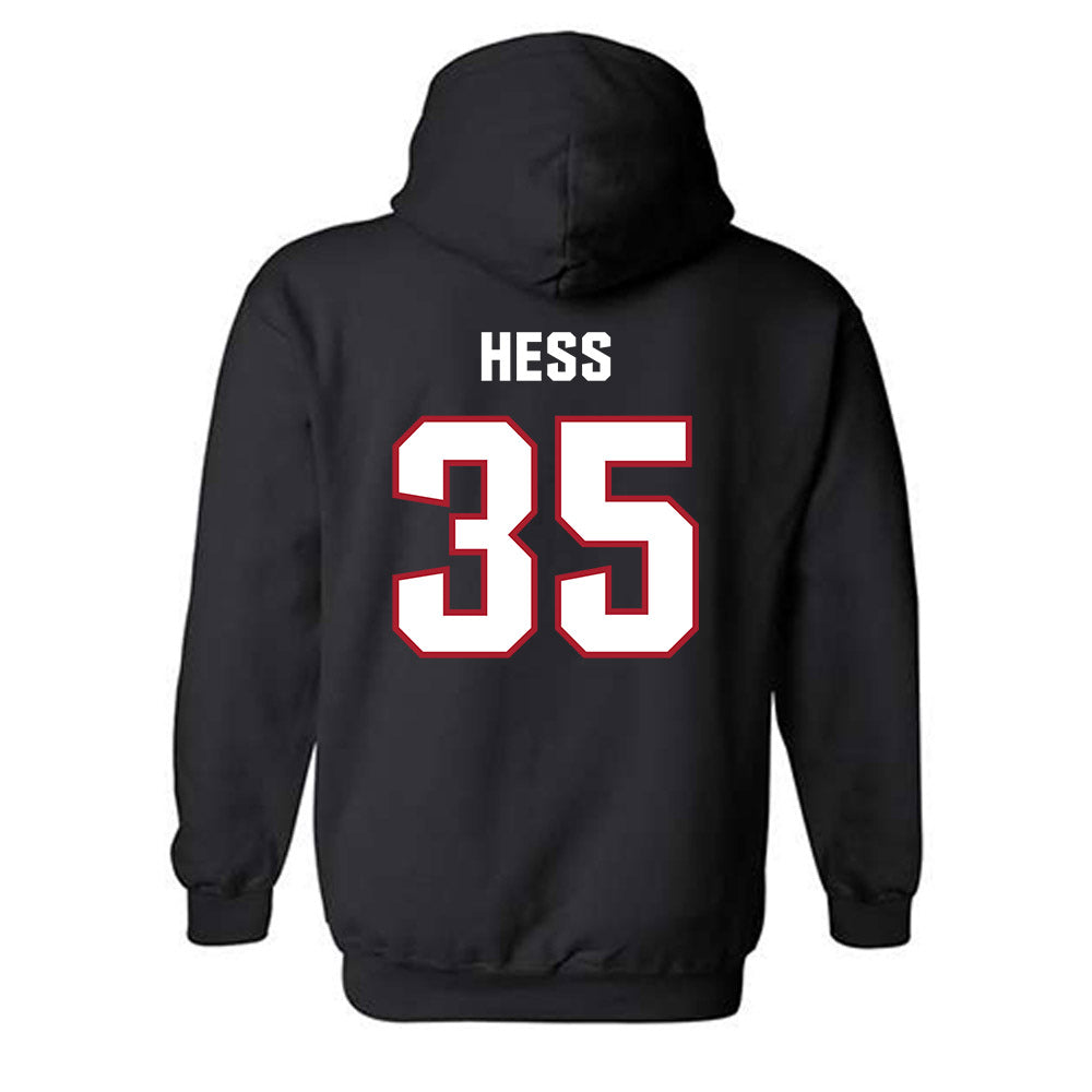 Dallas Baptist - NCAA Baseball : Tate Hess - Classic Shersey Hooded Sweatshirt-1