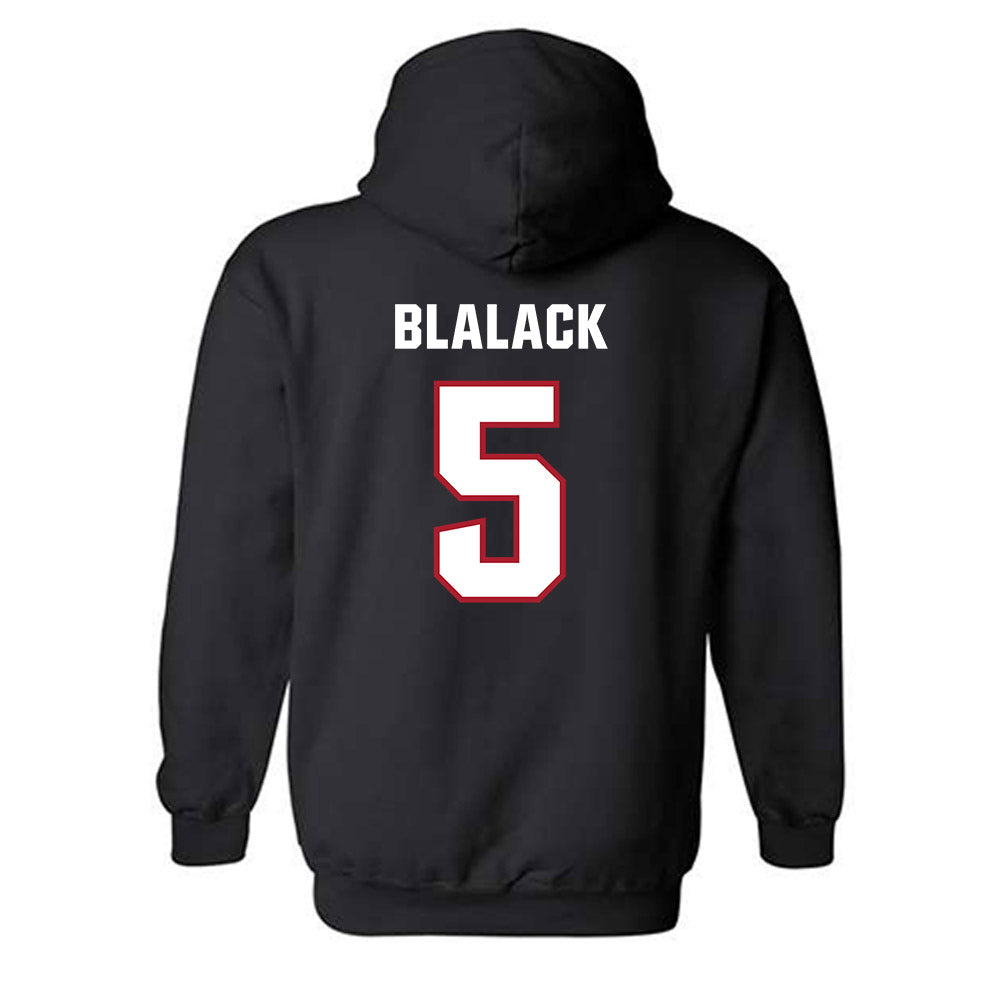 Dallas Baptist - NCAA Baseball : Jayden Blalack - Classic Shersey Hooded Sweatshirt-1