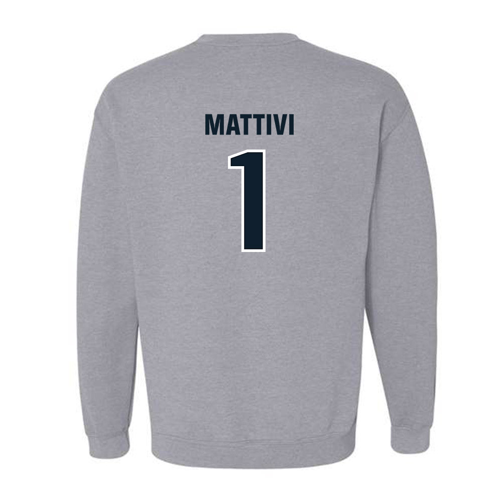 Dallas Baptist - NCAA Men's Soccer : Sean Mattivi - Classic Shersey Crewneck Sweatshirt-1